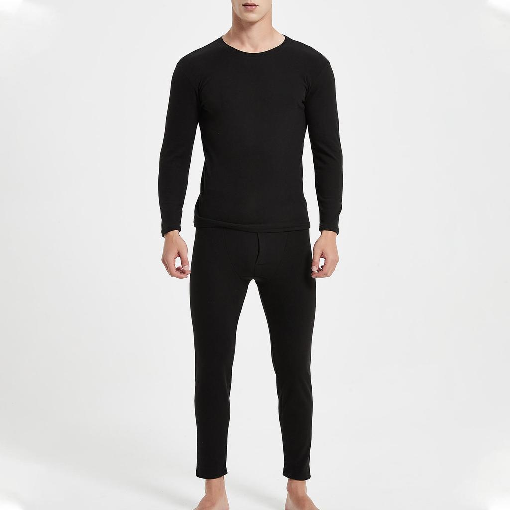 Мужские комплекты ультрамягкого термобелья Long Johns с флисовой подкладкой