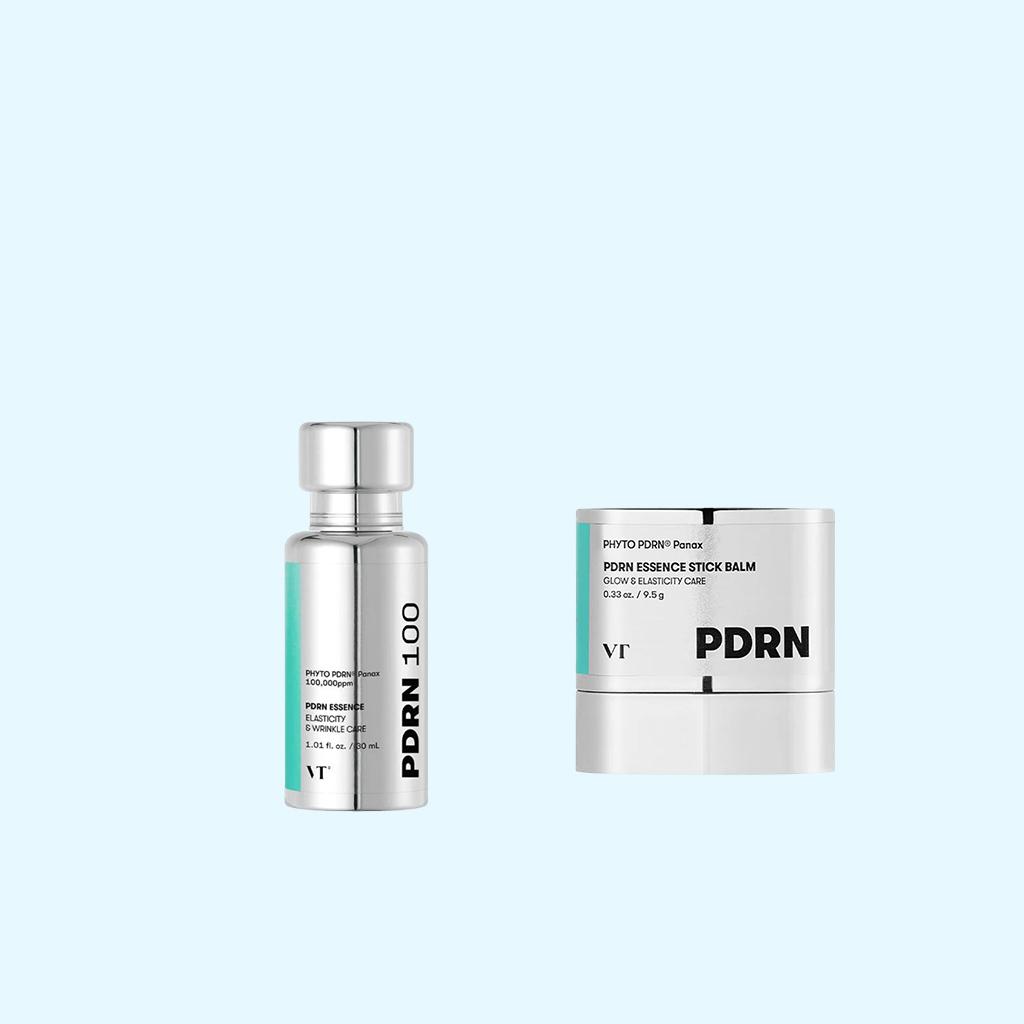 VT PDRN Essence 30 мл/Reedle Shot 100/Essence Stick Balm 9,5 г/Glow Ampoule 100 мл/PDRN Cream 100 50 мл/маска