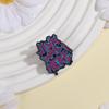 Jinx Was Here! Enamel Pins Custom Halloween Horror Text Brooches Lapel Badges Clothes Punk Gothic Jewelry Gift for Friends