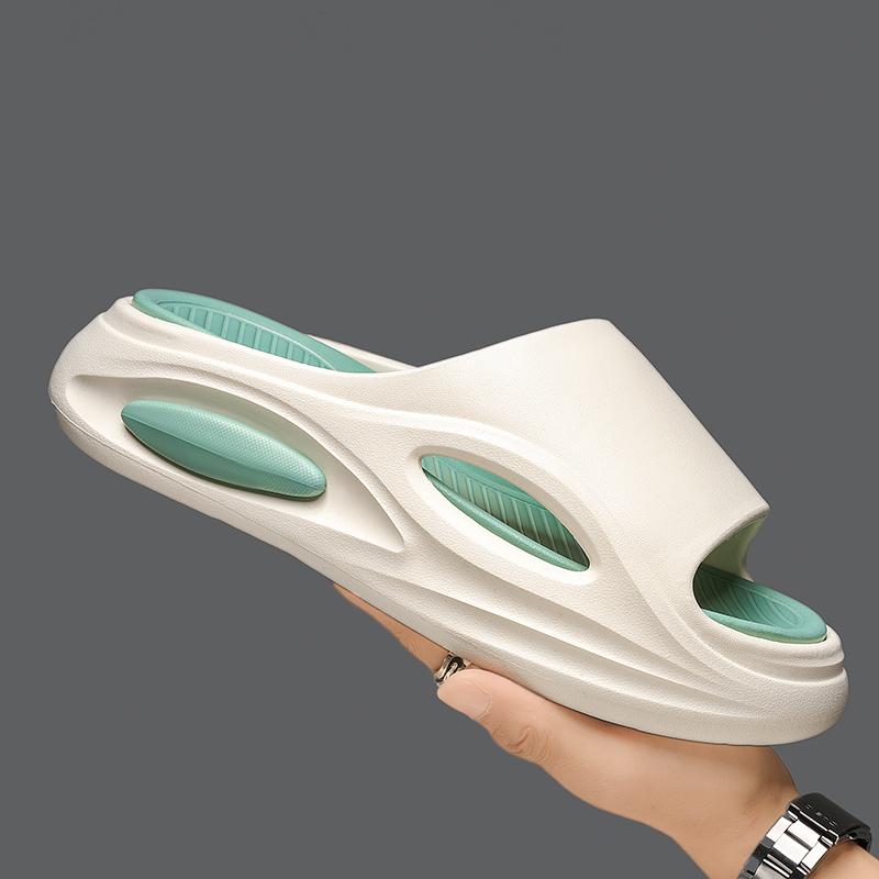 Модные легкие повседневные летние мужские и женские сандалии на платформе, пляжные шлепанцы, пара, новые туфли для ванной комнаты, роскошные сандалии