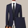FiveFive Men's Fashion Business 3-piece Suit Men's High-quality Suit Business Professional Youth Office Worker Formal Dress Suit