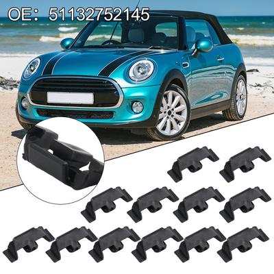 12 шт. Клипсы для декоративных колец фар для Mini для Cooper R55 R56 R57 R58 51132752145