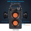 TOPROAD 20 Вт Bluetooth-динамик, портативный беспроводной стерео бас-сабвуфер, большие колонки для вечеринок, поддержка колонки, FM-радио, пульт дистанционного управления