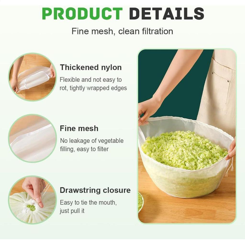 S/M/L Марлевые мешочки Мелкая сетка Неотбеленные Мешочки-фильтры для сока Многоразовая сетка для процеживания Для кухни, готовки, выпечки, приготовления сока