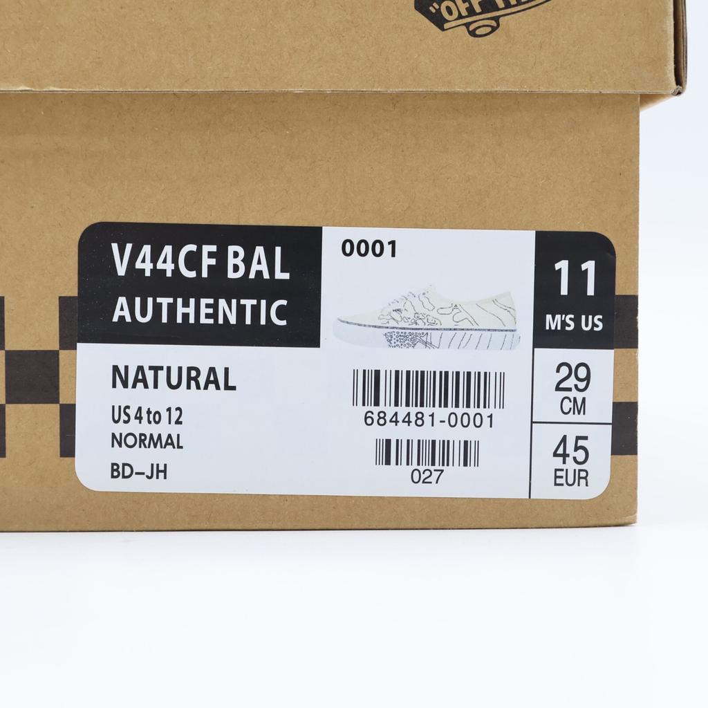 684481-0001 Bal Vans Authentic Натуральный Off White Рисунок Линией (Мужской)
