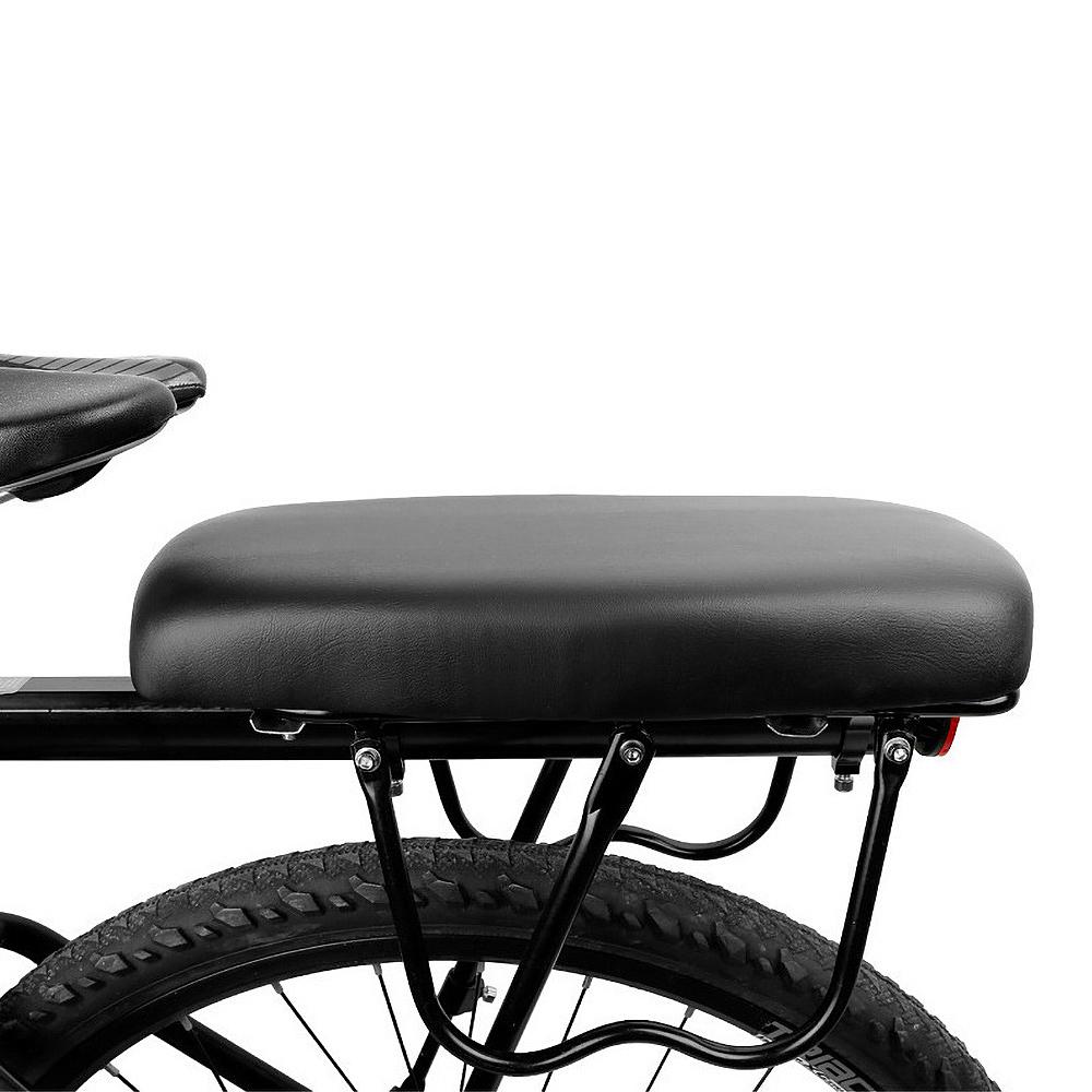 Велосипедное заднее сиденье Велосипед MTB Горный велосипед Мягкая удобная подушка из искусственной кожи Сиденье на задний багажник велосипеда Детское заднее сиденье