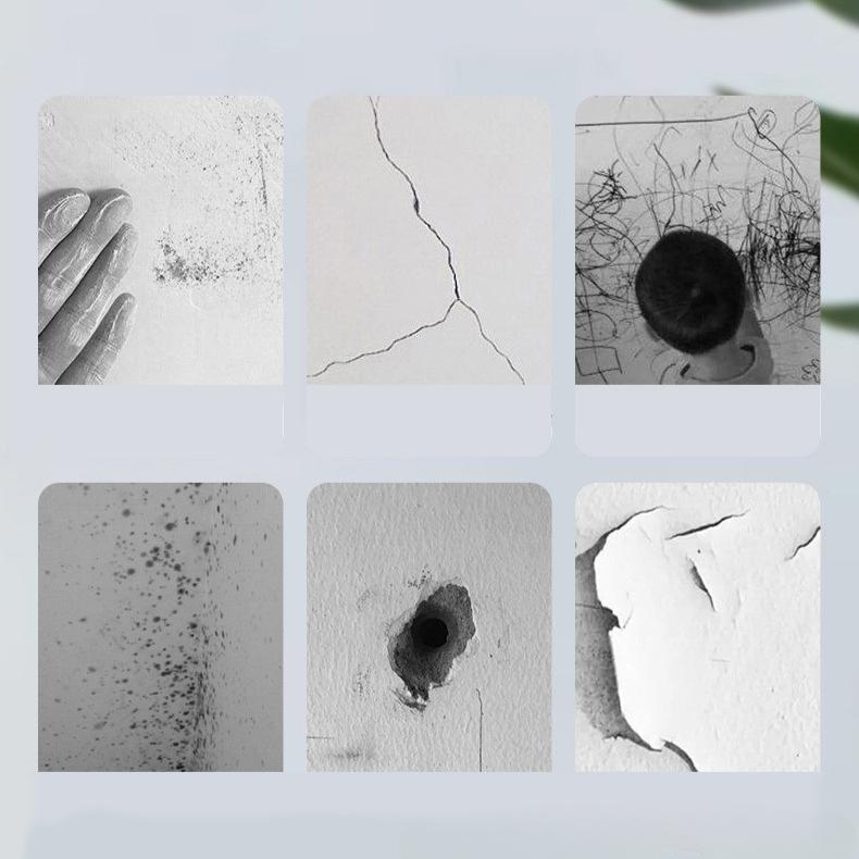 Паста для ремонта стен, водостойкая, устойчивая к плесени, паста для ремонта стен, белая бытовая паста для ремонта трещин и отслоения