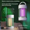 USB Rechargeable Portable Electric Mosquito Killer Lamp - Indoor/Outdoor Light Touch Repellent