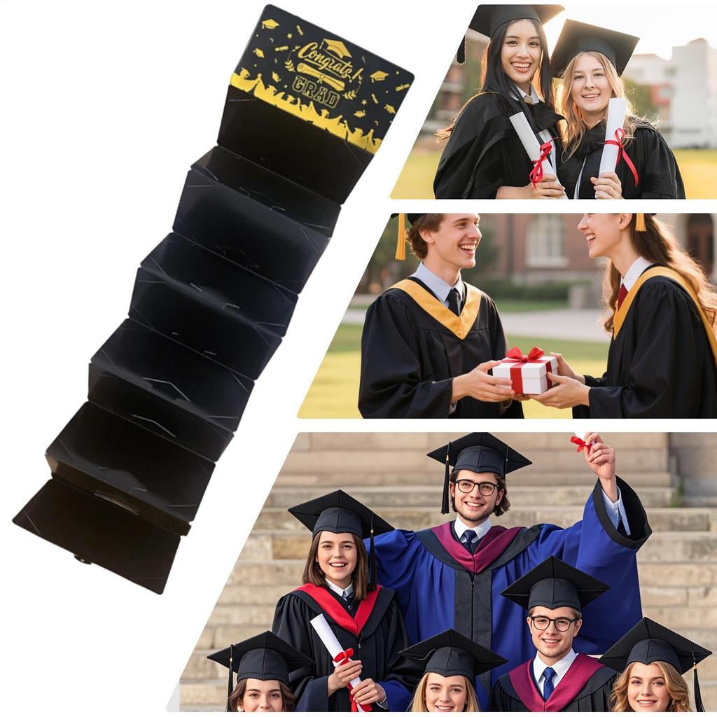 Graduation Money Holders with 10 Slots Cash Party Decorations Money Holder for Graduation for Graduate High School College Grad