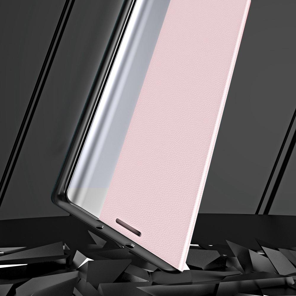 Flip Case for Xiaomi 12T / 12T Pro, Side Magnetic, Pink