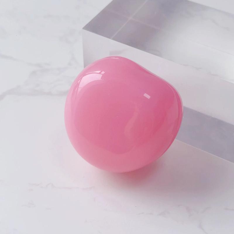 5g Empty Plastic Lip Scrub Jars With Cover Balm Mask Skin Care Container Cute Blush Jar Cosmetic Jars