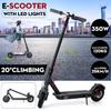 Foldable Adult Electric Scooter Electric Bike 350W Black Accessories Scooters Electric Bicycle