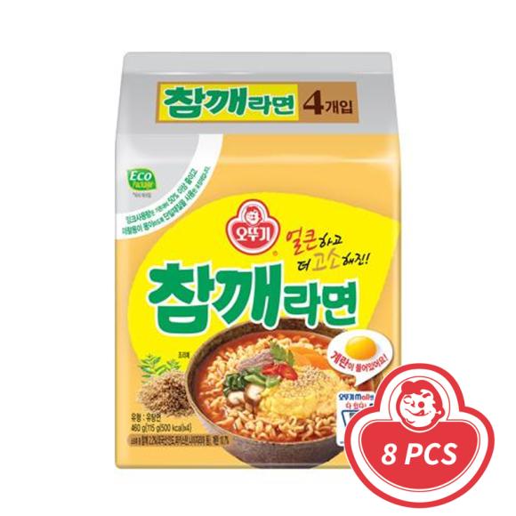 Ottogi Пакет рамэн с кунжутом 115 г х 4 шт. (2 варианта)