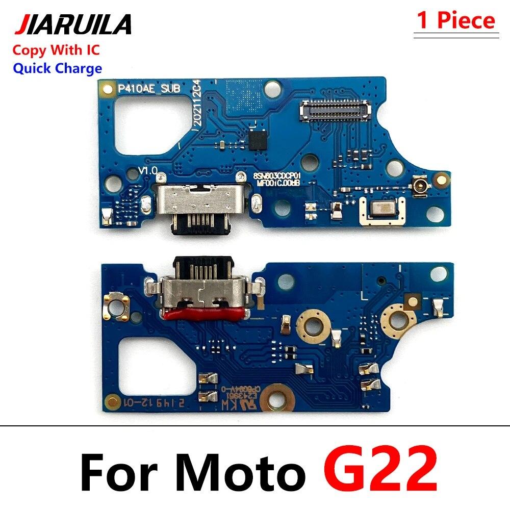 USB-порт для зарядки, гибкий разъем, детали для Moto G22 G71 E20 E40 G41 G60 G60S G51 5G G Stylus 2021 Power Edge 20 Lite