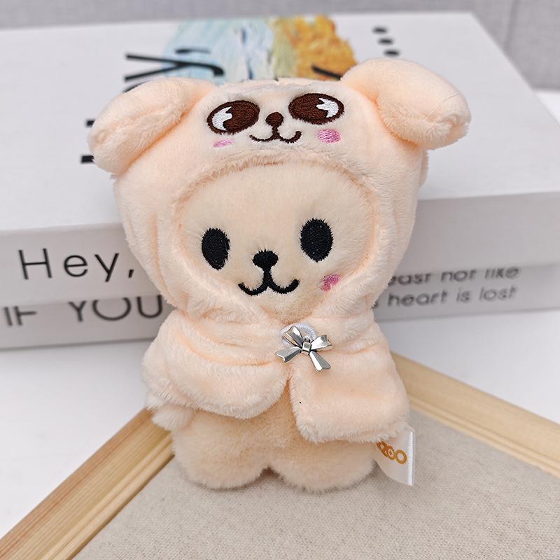 detachable cape plush doll keychain kids keychain K-POP wolfchan leebit children's toy fan gift decoration pendant