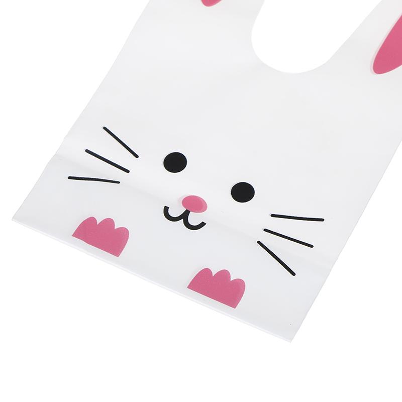 Подарочные пасхальные пакеты с кроликом 50 шт