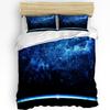 Комплект постельного белья из 3 предметов Звездная галактика Звездное небо Домашний текстиль Пододеяльник Наволочка для мальчика Ребенка подростка Девочки Постельное белье Покрывала Комплект