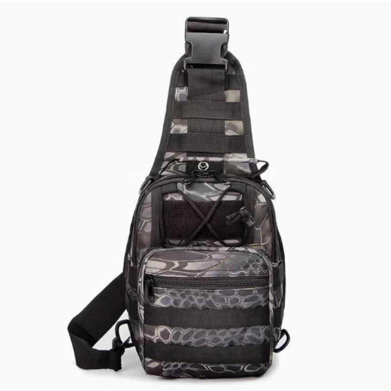 Longpin Outdoor Tactical Camouflage Chest Crossbody Bag