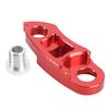 Bike Rear Derailleur Hanger Extender Bike Frame Tail Hook Extender Cycling Accessory Aluminum Alloy Red