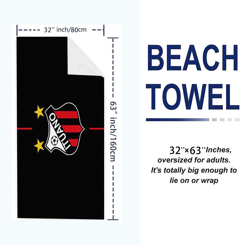 Ituano Print Beach Towel, Large Soft Quick Dry Towel for Beach Camping Swimming