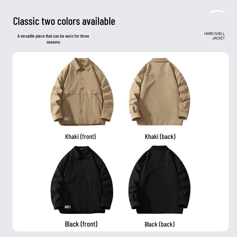 Fingercroxxit Unisex Casual Long Sleeve Shirt Jacket