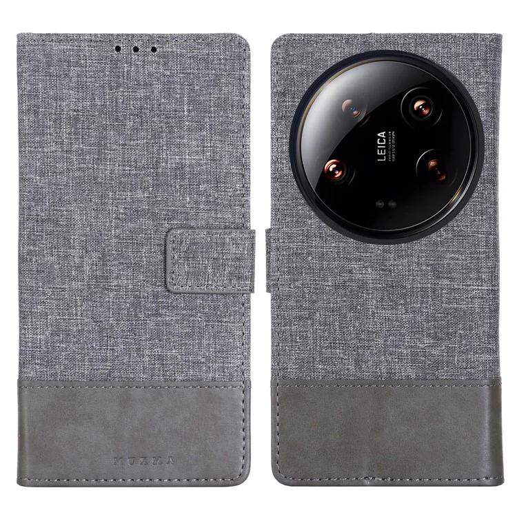 Чехол MX102 для Xiaomi 14 Ultra, чехол-бумажник из искусственной кожи с магнитной застежкой