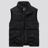Winter Wool Vest Male Cotton-Padded Vests Coats Men Sleeveless Vest Jackets Warm Waistcoats Clothing