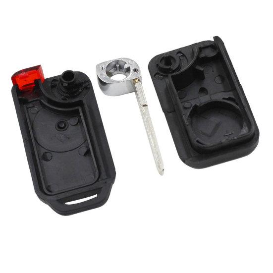 Сменный флип-чехол с 1 кнопкой для дистанционного ключа-брелок для Benz Mercedes 1984-2004 гг.