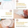 100pcs Castor Oil Belly Button Patch - Self-Adhesive Disposable Castor Oil Patches for Belly Button, Organic Highly Absor