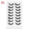 Tools Multilayered Effect Long Natural 3D Mink False Eyelashes Eye Lash Extension Full Volume Thick
