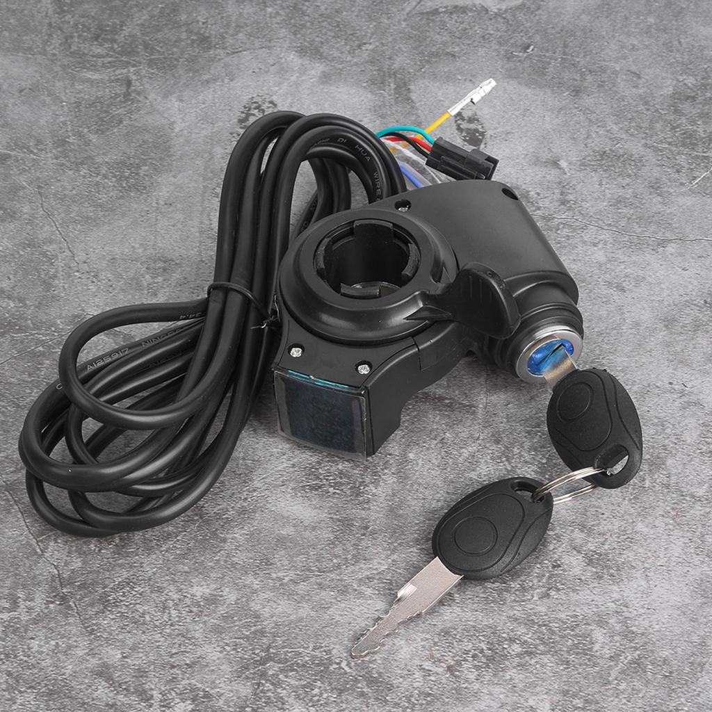 Дисплей LCD с курком газа для электровелосипеда, цифровой, с индикатором напряжения батареи и выключателем питания для электромобиля