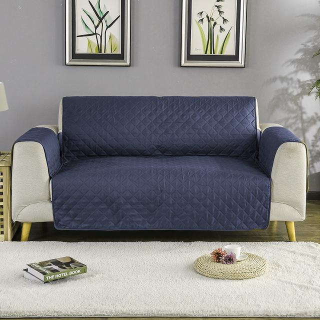 Сплошной цвет, чехол для дивана, моющийся, съемный, подлокотник для полотенец, чехлы для диванов, чехлы для диванов, собак, домашних животных, одноместный/двух/трехместный