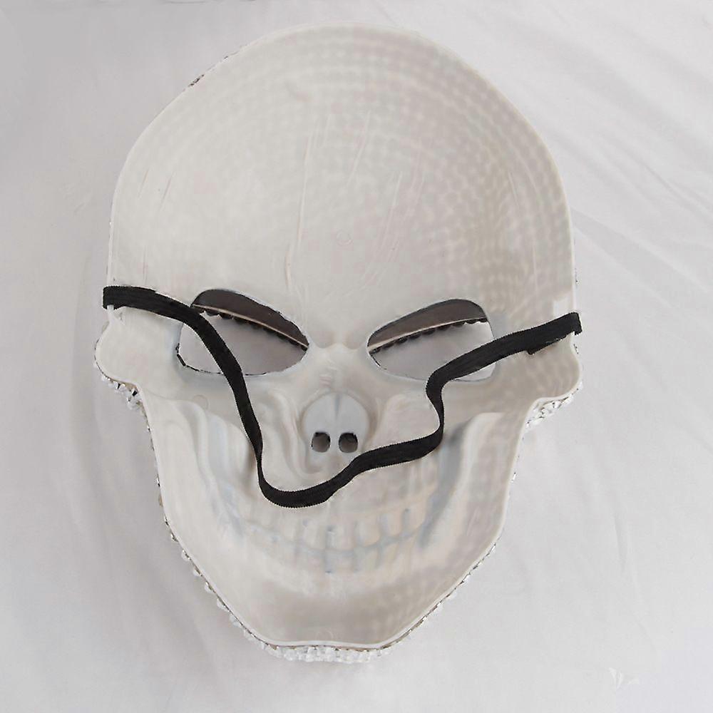 Diamond-Studded Skull Mask - Stylish Mask for Halloween Parties
