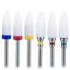 Milling Cutter For Manicure Ceramic Nail Drill Bit for Manicure Machine Pedicure Tools Rotate Burr Mill Cutters for Removing Gel
