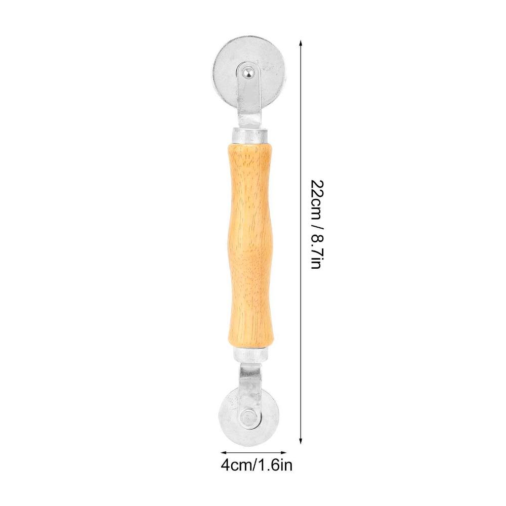 Wood Handle Spline Roller 220*38mm Hand Spline Roller Rolling Tool  Door Screen Installation