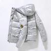 Men's Winter Down Jacket White Duck Down Jacket Short Version Korean Top Fashion Youth Hooded Cot