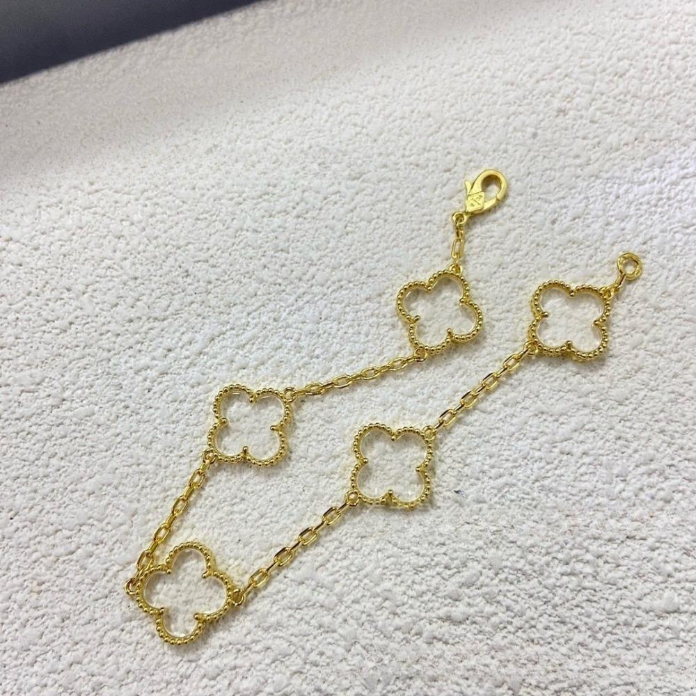 Высококачественный браслет из красного халцедона с лазерной гравировкой «Четырехлистный клевер» и «Пятицветник», из розового золота 18 карат, ювелирное изделие класса люкс, подарок для девушки