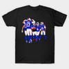 Мужская черная футболка с принтом Buffalo Bills - Sultan Desain #82 Печать на трансферной бумаге без вырезания Хлопковая футболка