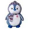 Scarf Penguin Plush Toy Cartoon Child Bedroom Decoration Scene Doll Backpack