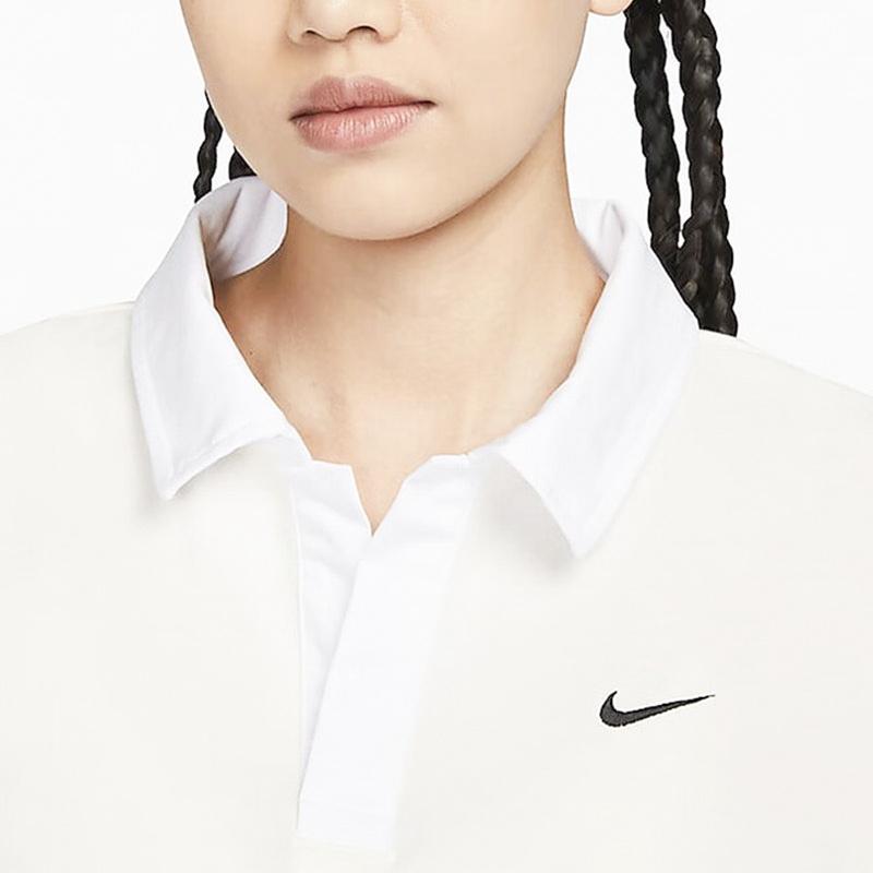 Nike Drop Shoulder Sleeve T Shirt Women's White FB8721-133
