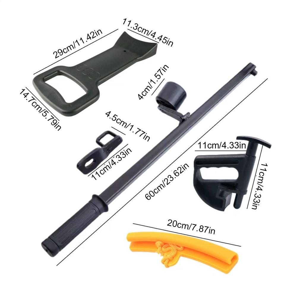 Manual Tire Changer Tyre Rim Clamp Tire Bead Clamp Drop Center Tool For Cars Trucks SUVs Motorcycles Installations Repair Shops