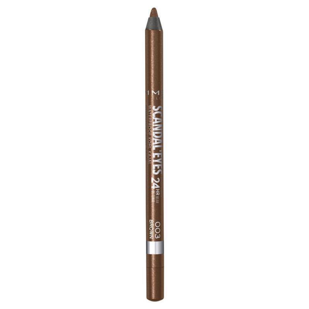 Rimmel Scandaleyes Водостойкая подводка для глаз Коричневая