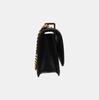 [Pre-Owned] Tb Exclusive Logo Lock Metal Chain Leather Mini Shoulder Crossbody Bag - Good #1OELK8W