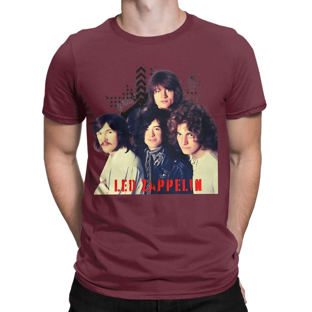America Vintage Rock Funny 90s Music Funny Graphic 100 Cotton Tshirt Leds Band Zzepelins Tops Tees For Unisex