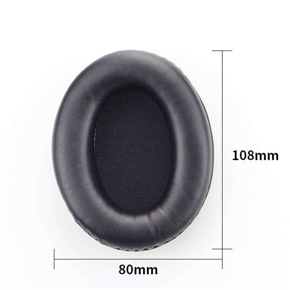 2 Protein Leather Skin Ear Cushions Pads For Hyper-X Cloud II III Stinger