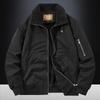 "Men's Casual Plus Velvet Thickened Cotton Jacket - Fashion New Style 1811A"