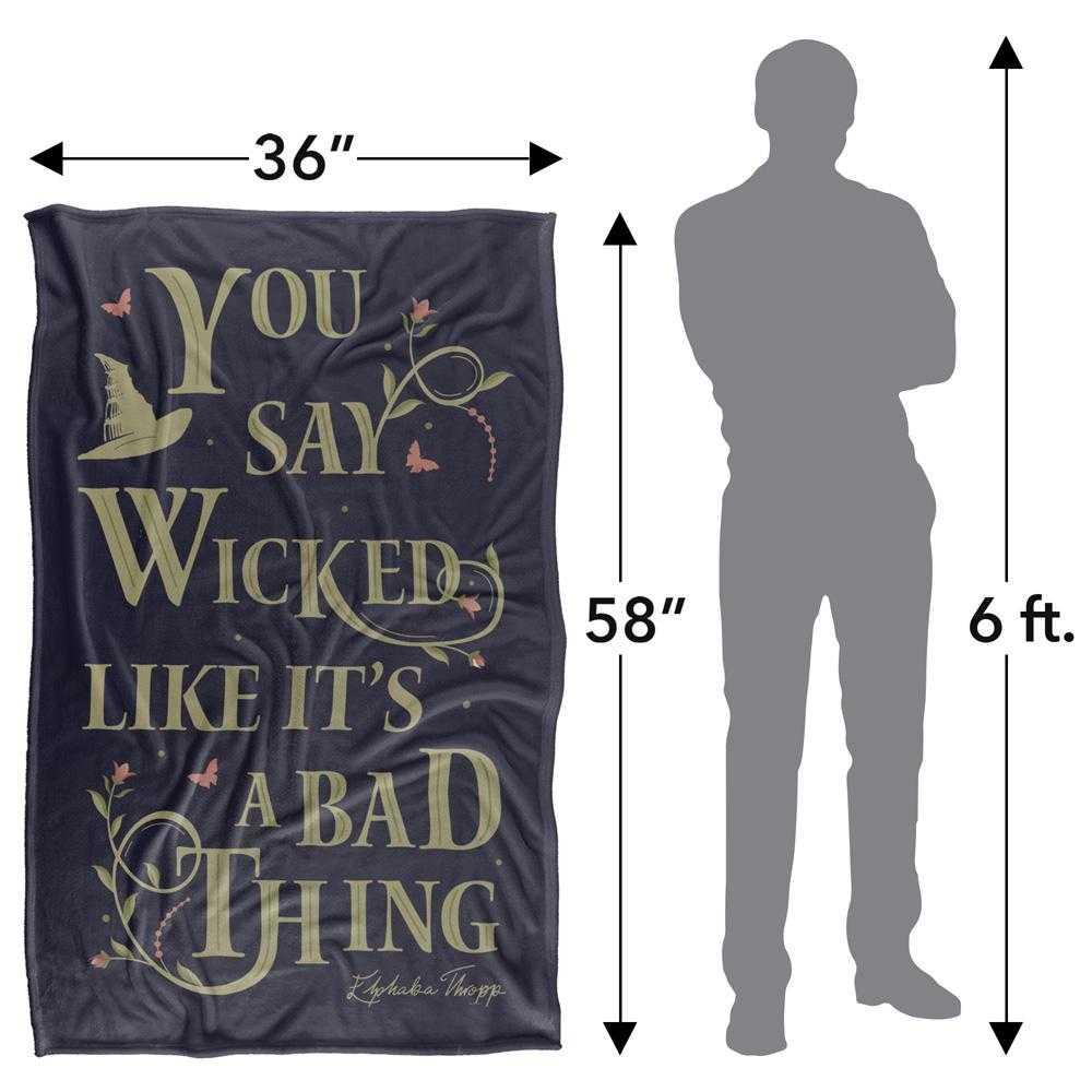 Wicked Elphaba You Say Wicked Like It´S A Bad Thing Throw