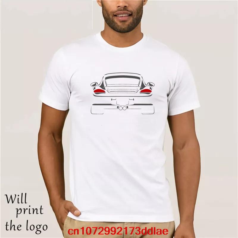 9876 Футболка для энтузиастов Porsche 987 с центральным расположением двигателя