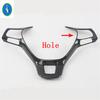 ABS Car Steering Wheel Control Button Switch Decor Frame Cover Trim Accessories For Volkswagen T-Roc T Roc 2018
