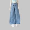 Mini Doll T-shirt Vest Cute Princess Pants Tops Gift Toys Wide Leg Pants for 1/4 BJD 45cm Doll